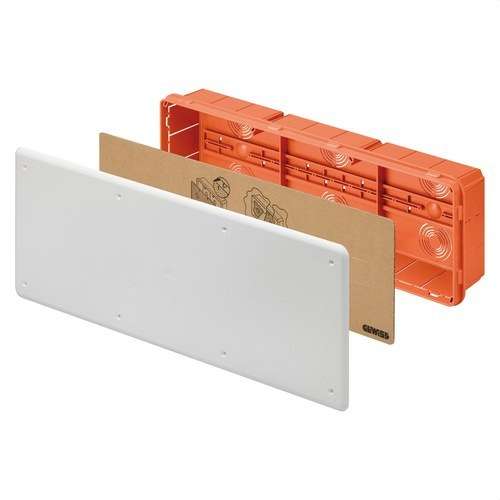 Koblings- og forbindelsesboks med DIN-skinner 480x160x75mm med reference GW48009 fra mærket GEWISS