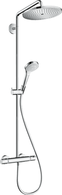 Termostatisk brusesæt Croma Select S Showerpipe 280 med reference 26790000 fra mærket HANSGROHE