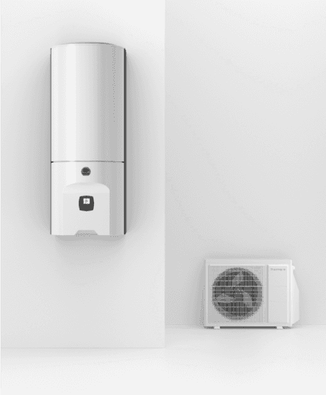 Thermor Aerolia Duo 4 kW 150 liter luft-til-vand varmepumpe sæt med reference 526197 fra mærket THERMOR