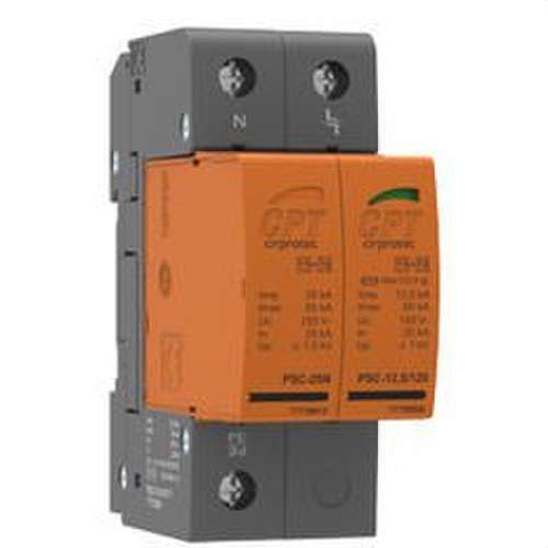Overspændingsbeskytter PSC2-230-TT 1P+N 12,5kA 2 moduler aftagelig med reference 77738205 fra mærket CIRPROTEC