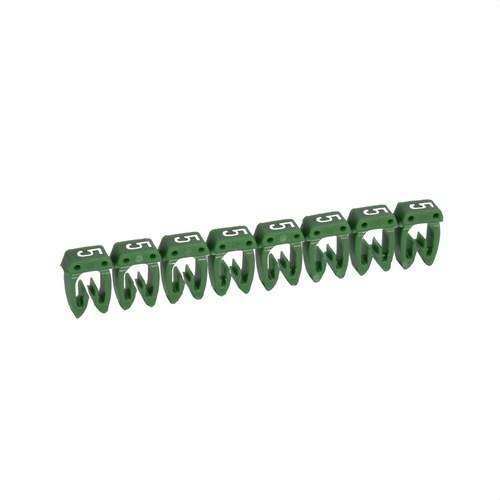 Kabelmærke CAB 3 - Tal 5 op til 6mm2 med reference 038235 fra mærket LEGRAND