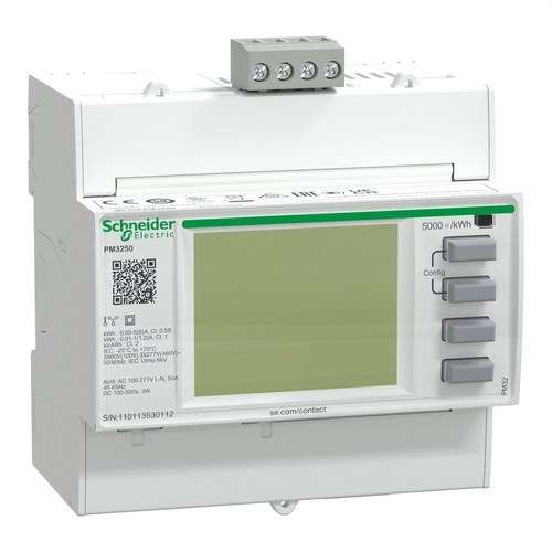 Power Meter PM3250 med reference METSEPM3250 fra mærket SCHNEIDER ELECTRIC