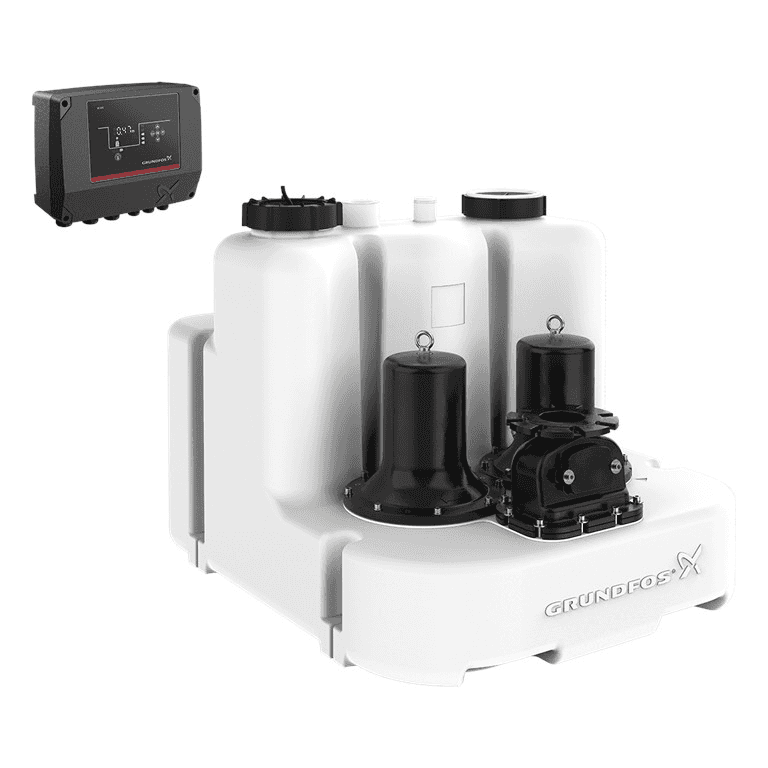 Grundfos Multilift MLD.32.3.2 dobbeltpumpe løftestation med reference 97901112 fra mærket GRUNDFOS