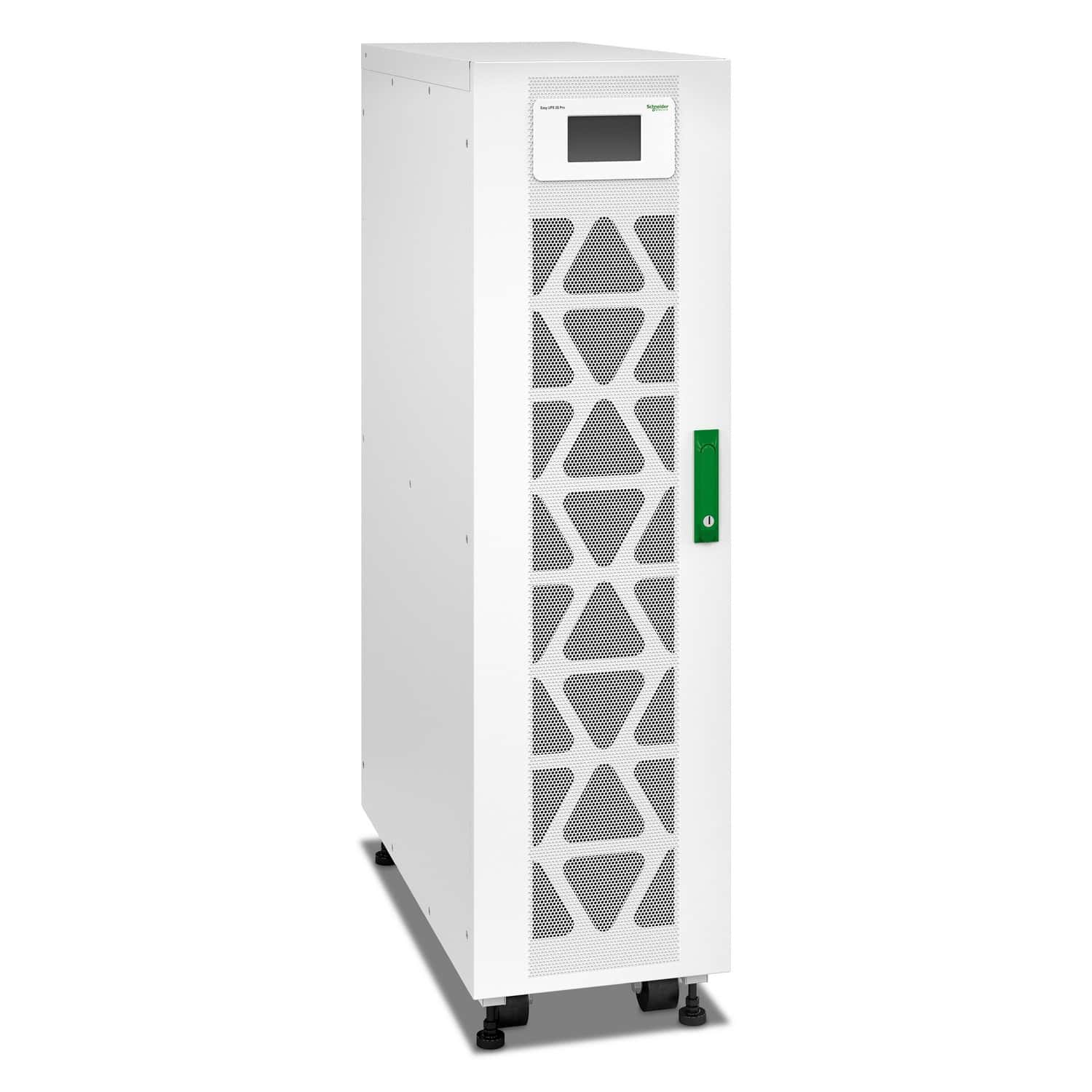 SAI Easy 3S Pro 15 kVA 400V 3:3, med 2 interne batterimoduler på 7 Ah med reference E3SP15KHB2 fra mærket SCHNEIDER ELECTRIC