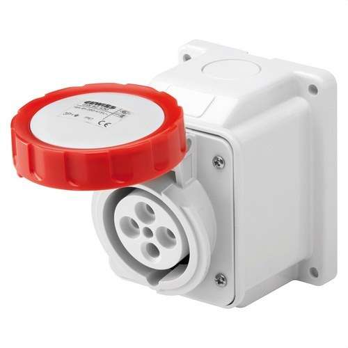 Fast overflademontering 10º. IP67 3P+T 32A 400V 6H med reference GW62441 fra mærket GEWISS