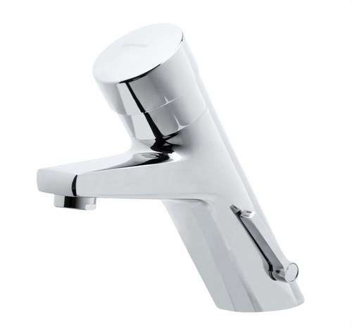 Tidsindstillet trykknap håndvaskarmatur 1/2" krom med reference 1034 04 fra mærket GENEBRE