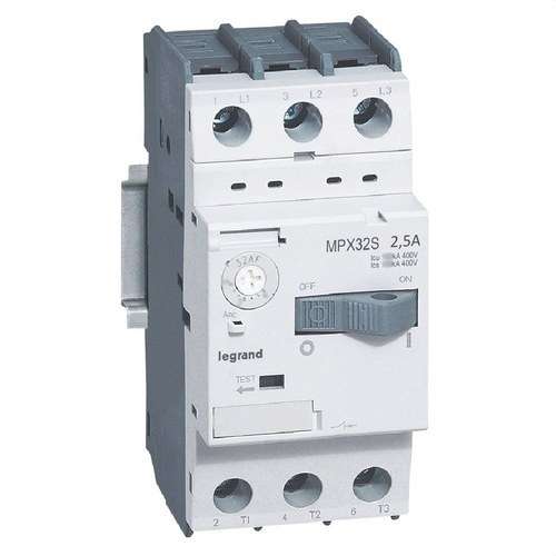 Motorbeskytter MPX 32S 1,6-2,5A med reference 417306 fra mærket LEGRAND