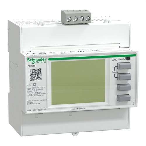 Power Meter PM3255 med reference METSEPM3255 fra mærket SCHNEIDER ELECTRIC
