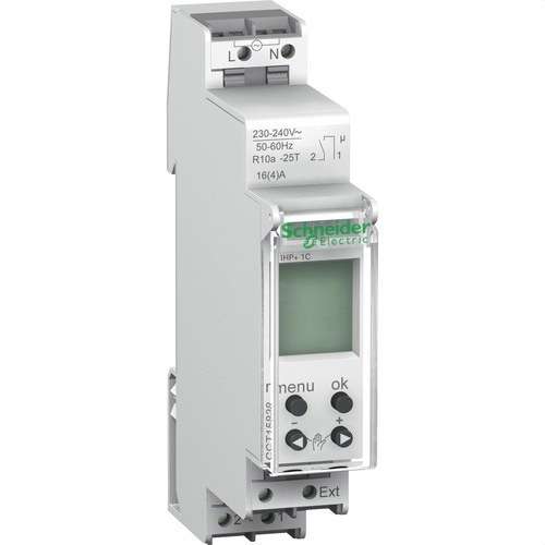 Digital timer switch Acti 9 iID IHP+ 1 Modul med reference CCT15838 fra mærket SCHNEIDER ELECTRIC