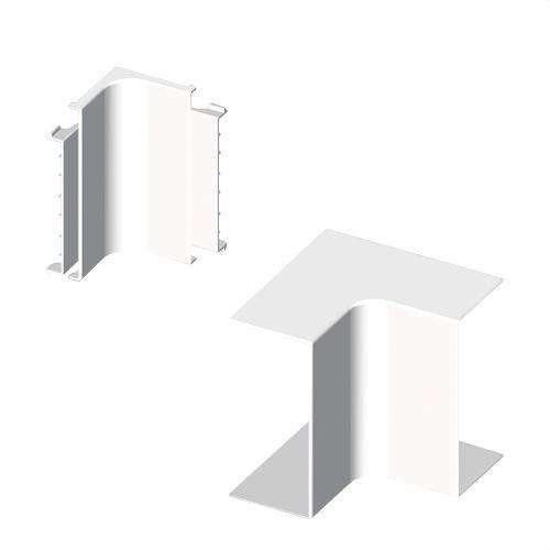 Hvidt indvendigt vinkelbeslag 20x30mm U24X med reference 78343-2 fra mærket UNEX