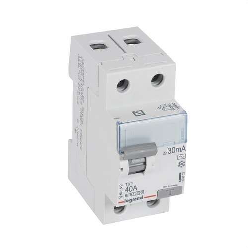 TX3 2P 40A 30mA Klasse AC RCD med reference 403033 fra mærket LEGRAND