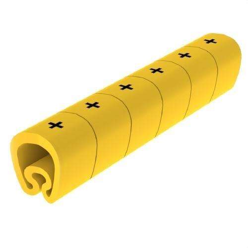 Forudskårne gule markører Ø5 PVC plastificeret med reference 1811-= fra mærket UNEX