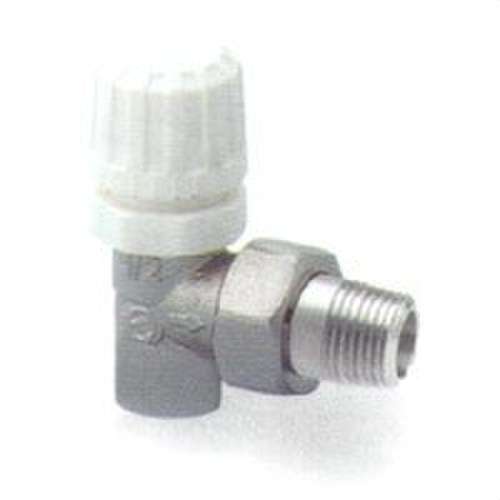 Termostatisk dobbelt-rør ventil lodde vinkel 1/2" med reference 67401 fra mærket ORKLI