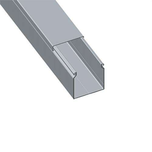 Grå kabelkanal U23X 60x60mm med reference 60.60.07 fra mærket UNEX