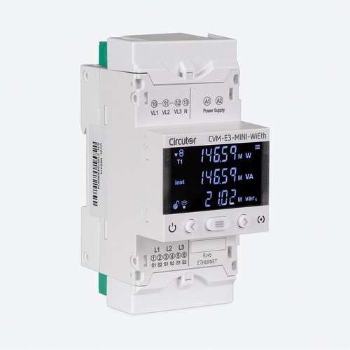 Trefaset netværksanalysator Circutor CVM-E3-MINI-ITF-WiEth med reference M56470. fra mærket CIRCUTOR