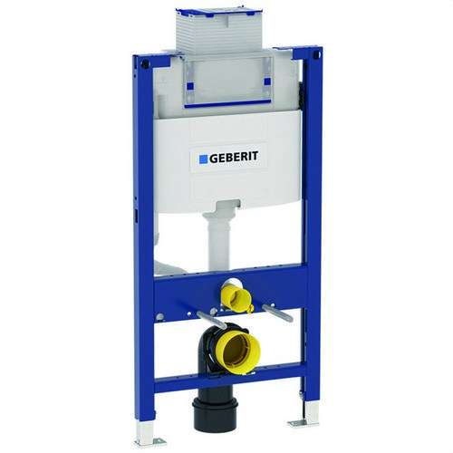 Geberit Duofix ramme til væghængt toilet 98 cm med indbygningscisterne Omega 12 cm med reference 111.030.00.2 fra mærket GEBERIT