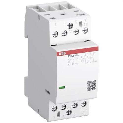 Kontaktor ESB25-40N-06 4NA 230AC/DC med reference 1SAE231111R0640 fra mærket ABB
