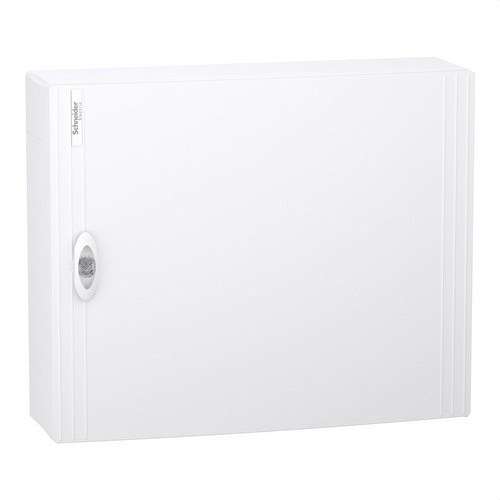 Modulær overfladekabinet med hvid dør 2 rækker 24 moduler PrismaSeT XS med reference LVSXL224 fra mærket SCHNEIDER ELECTRIC