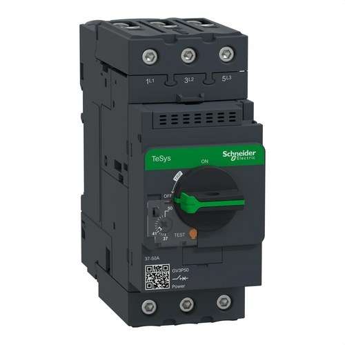 Motor-magnetotermisk afbryder GV3 37/50A med reference GV3P50 fra mærket SCHNEIDER ELECTRIC
