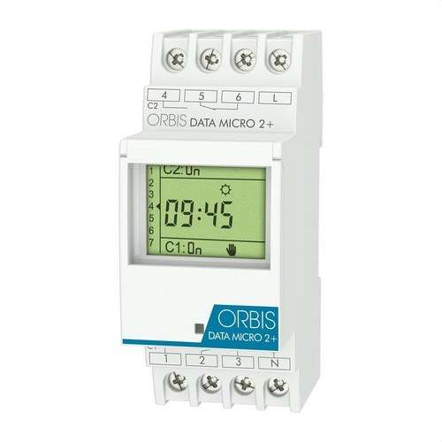 Digital timer switch DATA MICRO 2+ med reference OB171912N fra mærket ORBIS