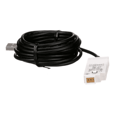 3 meter USB forbindelseskabel PC Zelio Logic til programmerbart relæ med reference SR2USB01 fra mærket SCHNEIDER ELECTRIC