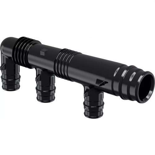 Uponor Q&E manifold PPSU 25 4x16 C/C45+2x35mm med reference 1008719 fra mærket UPONOR