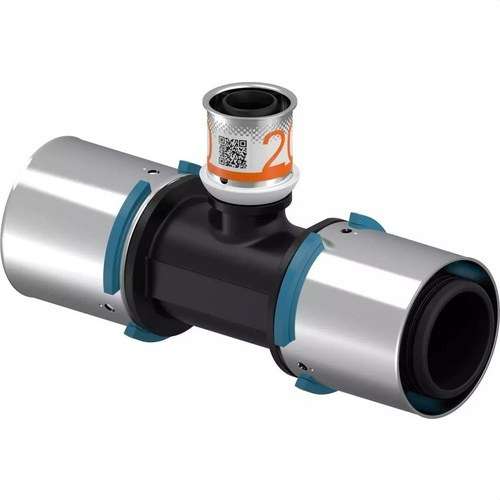 Uponor S-Press PLUS reduceret T-stykke PPSU 50x25x40 med reference 1039967 fra mærket UPONOR