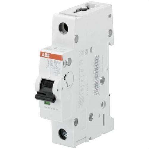 Magnetotermisk S201M-C0,5 1P 0,5A Kurve C 15kA med reference 2CDS271001R0984 fra mærket ABB