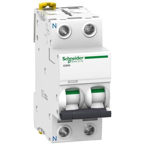 Magnetotermisk IC60N 1P+N 32A Kurve C med reference A9F79632 fra mærket SCHNEIDER ELECTRIC
