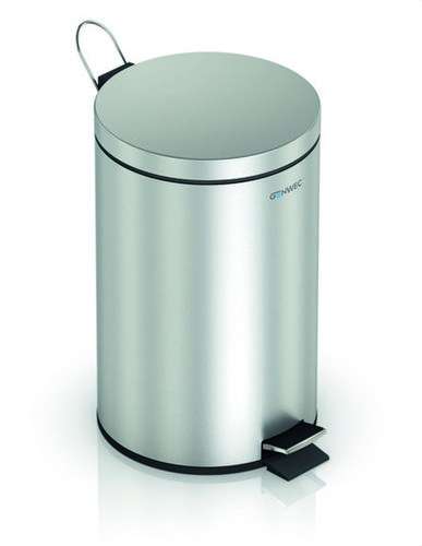 Skraldespand med pedal 3L satin inox med reference GW06 01 04 01 fra mærket GENWEC