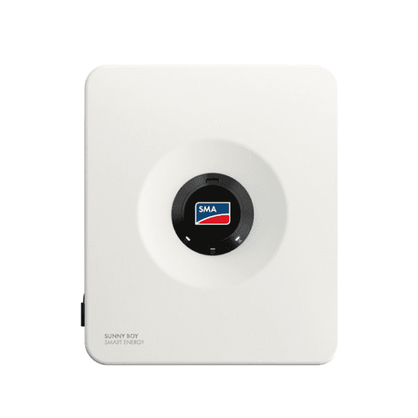 SMA Sunny Boy Smart Energy 6 kW enfaset hybrid solcelleinverter med reference SBSE6.0-50 fra mærket SMA SOLAR