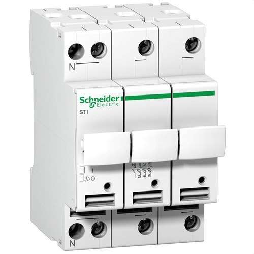 Sikringsholder afbryder Acti9 STI 3P+N 500V med reference A9N15658 fra mærket SCHNEIDER ELECTRIC