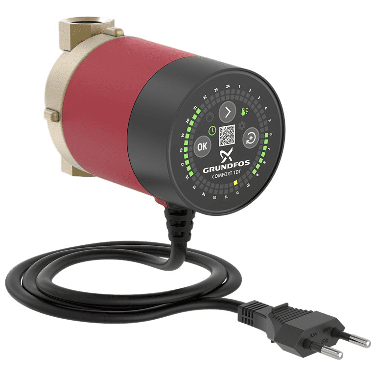 Grundfos COMFORT 15-14 B TDT cirkulationspumpe med reference 93093537 fra mærket GRUNDFOS