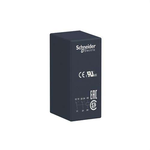 Stikrelæ 2 NO/NC 8A 230V AC med reference RSB2A080P7 fra mærket SCHNEIDER ELECTRIC