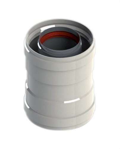SAMLEMUFFER RØR Ø 60/100 hvid aluminium med reference 610MTTP1 fra mærket FIG