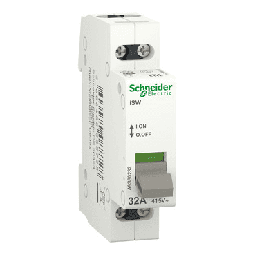 Afbryder 2P 32A 415V med reference A9S60232 fra mærket SCHNEIDER ELECTRIC