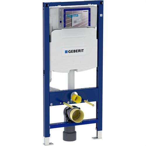 Duofix Ramme med cisterne til væghængt toilet 112cm med reference 111.374.00.6 fra mærket GEBERIT