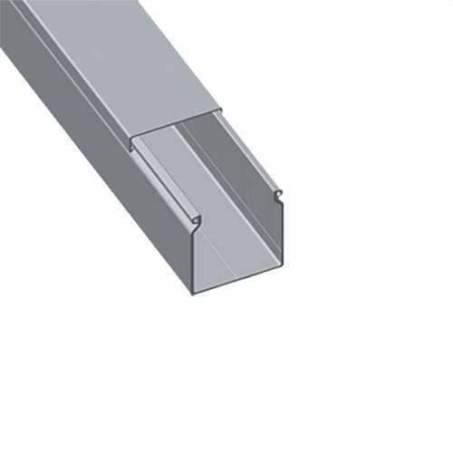 Grå kanal U23X 80x120mm med reference 80.120.07 fra mærket UNEX