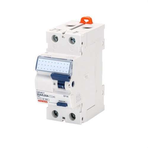 Differential NA-T 2P 40A 30mA Øjeblikkelig med reference GWD4627 fra mærket GEWISS