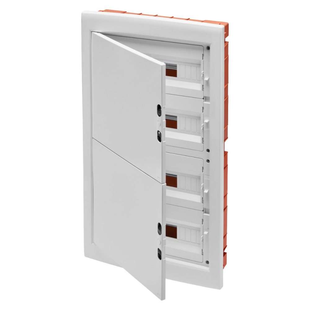 Indbygningsfordelingsboks med blinddør 72 moduler (18x4) med reference GW40891 fra mærket GEWISS