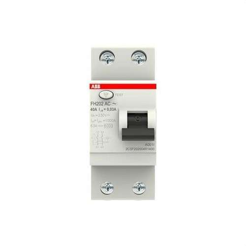 2P 40A Klasse AC 30mA HPFI-afbryder med reference 2CSF202004R1400 fra mærket ABB