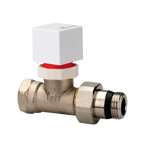 Termostatisk dobbelt-rør ventil hun lige 1/2" med reference 67550 fra mærket ORKLI