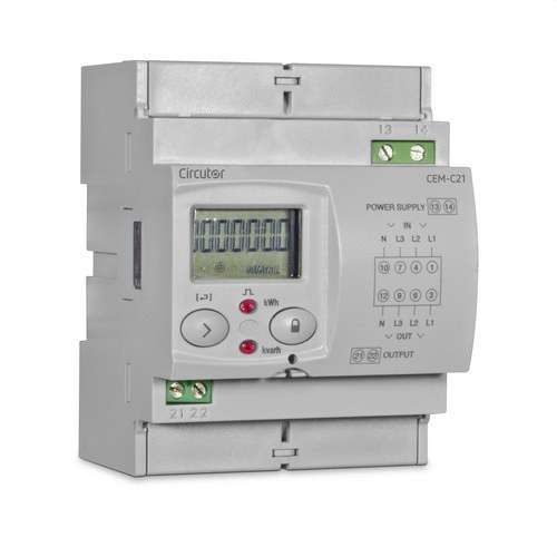 Trefaset direkte energimåler Circutor CEM-C21-T1 med reference Q22411. fra mærket CIRCUTOR