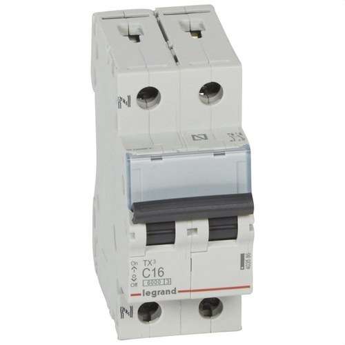 Magnetotermisk TX3 P+N 16A Kurve C Kurve C 6kA med reference 403586 fra mærket LEGRAND