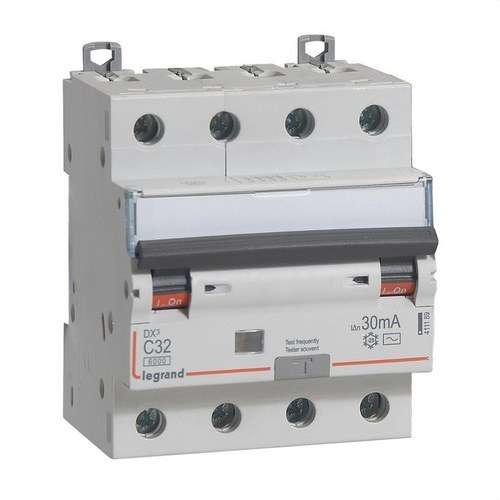 Differential automatsikring DX3 4P 30mA C32 med reference 411189 fra mærket LEGRAND