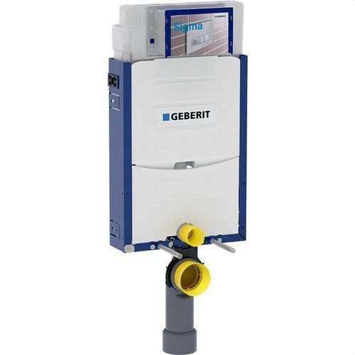 Duofix stel med cisterne til væghængt toilet 108cm med reference 110.374.00.5 fra mærket GEBERIT