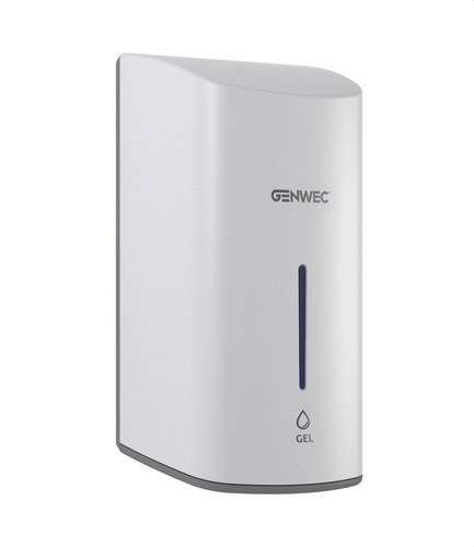 Automatisk dispenser til sæbe/desinfektionsgel 1100ml ABS hvid med reference GW04 16 01 00 fra mærket GENWEC