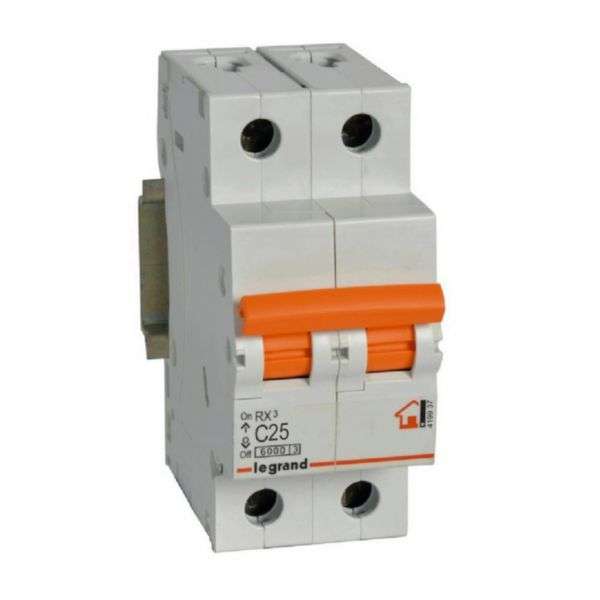 Magnetafbryder RX³ - 2P - 230/400V~ - 25A - kurve C med reference 419937 fra mærket LEGRAND