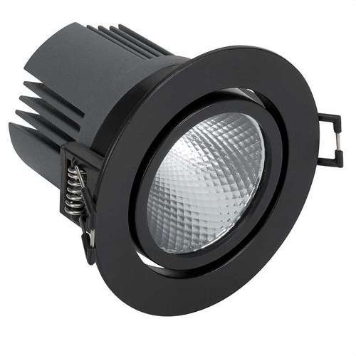 Downlight LED 703.23 Justerbar Rund 3000K SPOT sort med reference 70323038-283 fra mærket SIMON