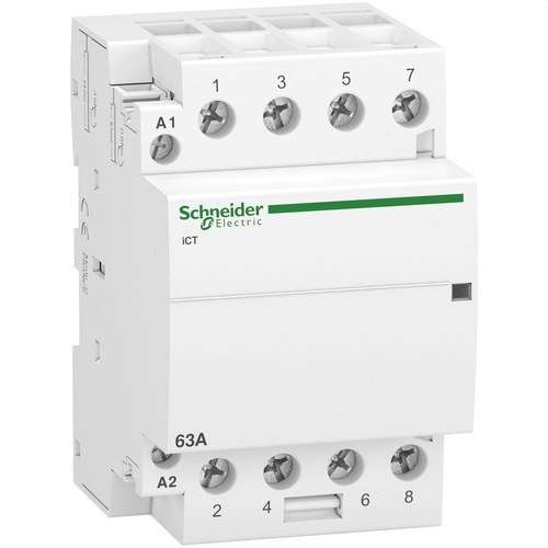 Modulær kontaktor Acti9 iCT 63A 4P 4NA med reference A9C20864 fra mærket SCHNEIDER ELECTRIC